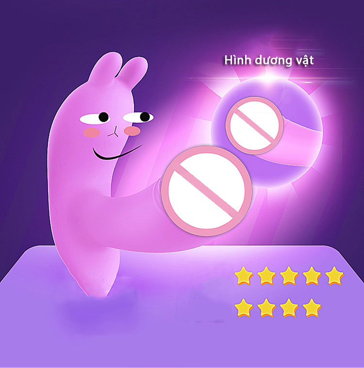 Máy rung mini tai thỏ không dây điều khiển siêu tuyệt