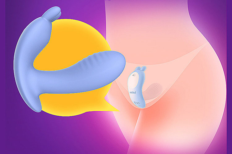 Máy rung mini tai thỏ không dây điều khiển siêu tuyệt