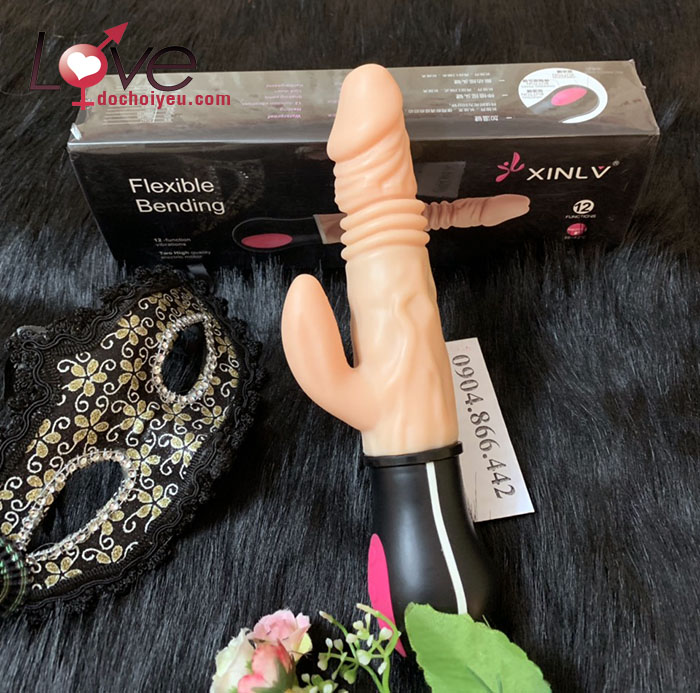 Dương vật silicon Letten rung ấm đa chức năng kích thích nữ
