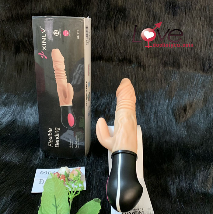 Dương vật silicon Letten rung ấm đa chức năng kích thích nữ