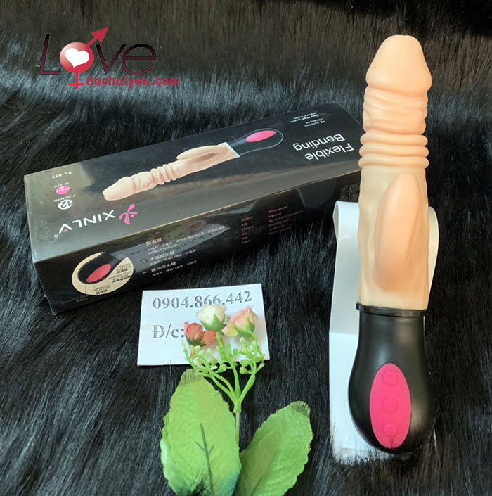 Dương vật silicon Letten rung ấm đa chức năng kích thích nữ