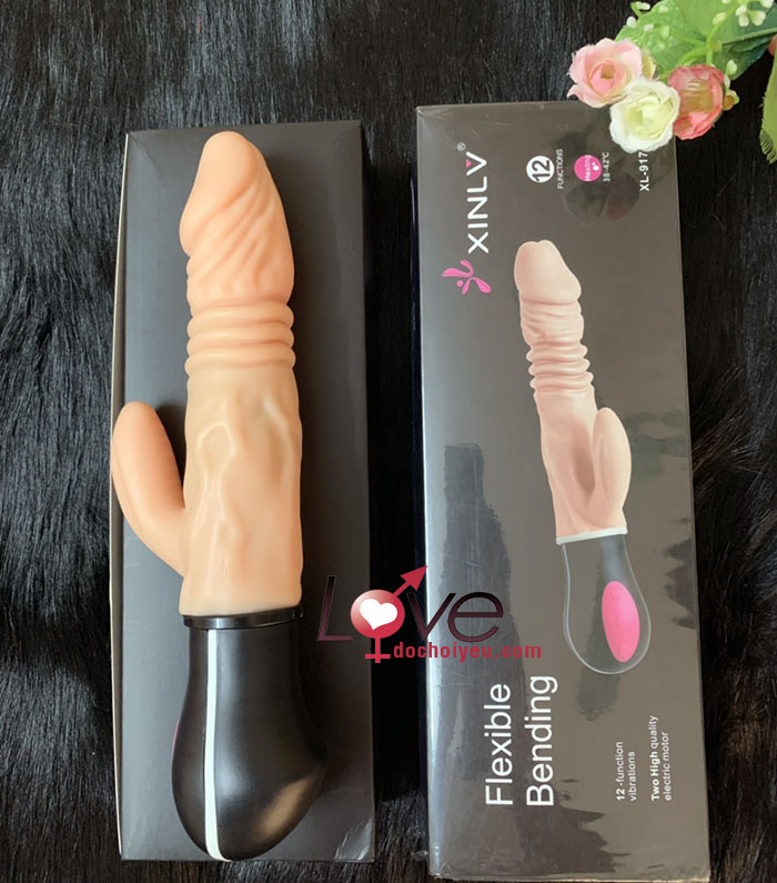 Dương vật silicon Letten rung ấm đa chức năng kích thích nữ