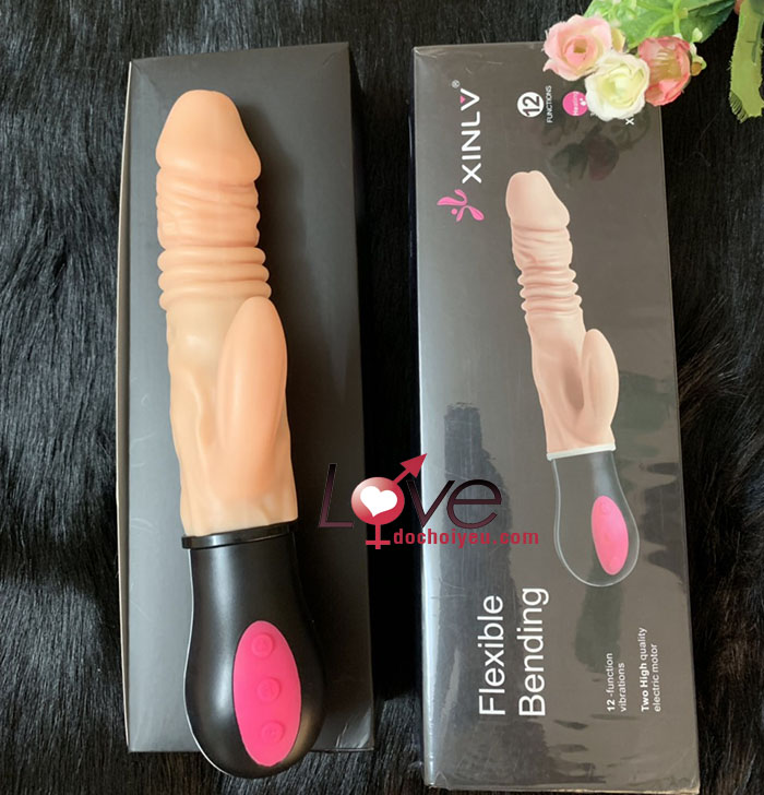 Dương vật silicon Letten rung ấm đa chức năng kích thích nữ