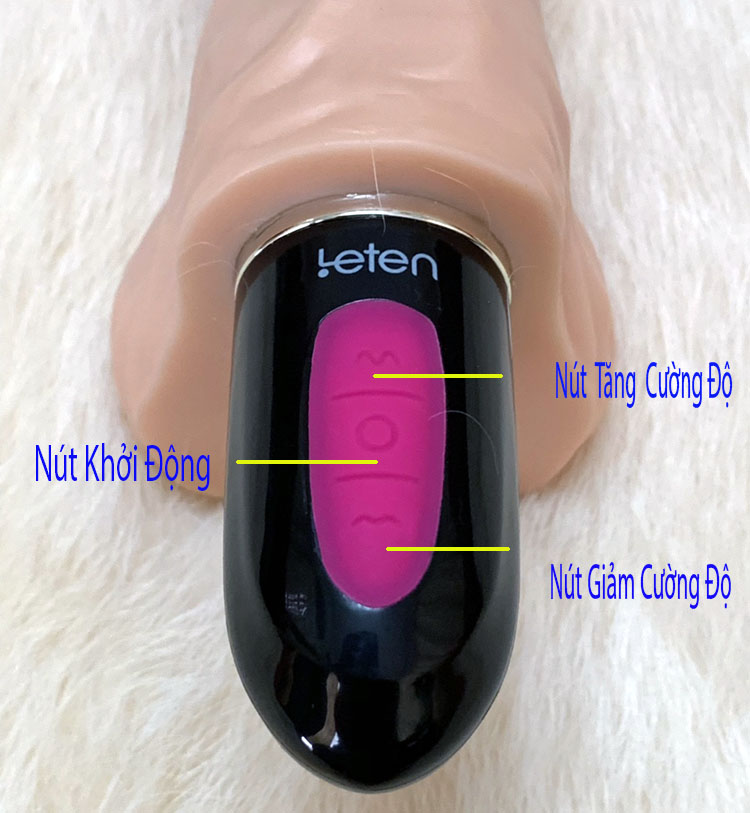 Silicon Rung Cao Cấp Dương Vật Giả Đa Chức Năng Hấp Dẫn