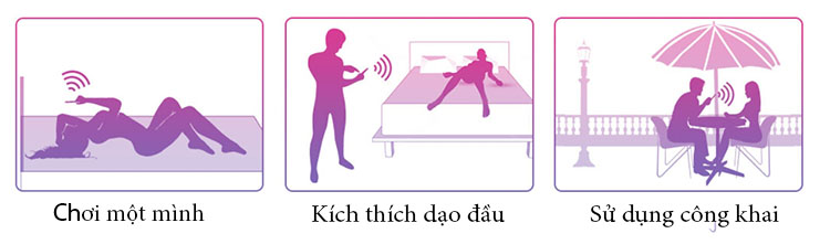 Trứng rung Lovense Lush 2 điều khiển từ xa qua internet cực phê