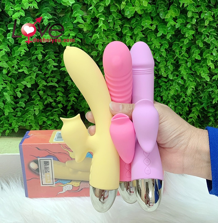 Dương vật giả Leten rung liếm nhiệt độ massage điểm G giảm stress