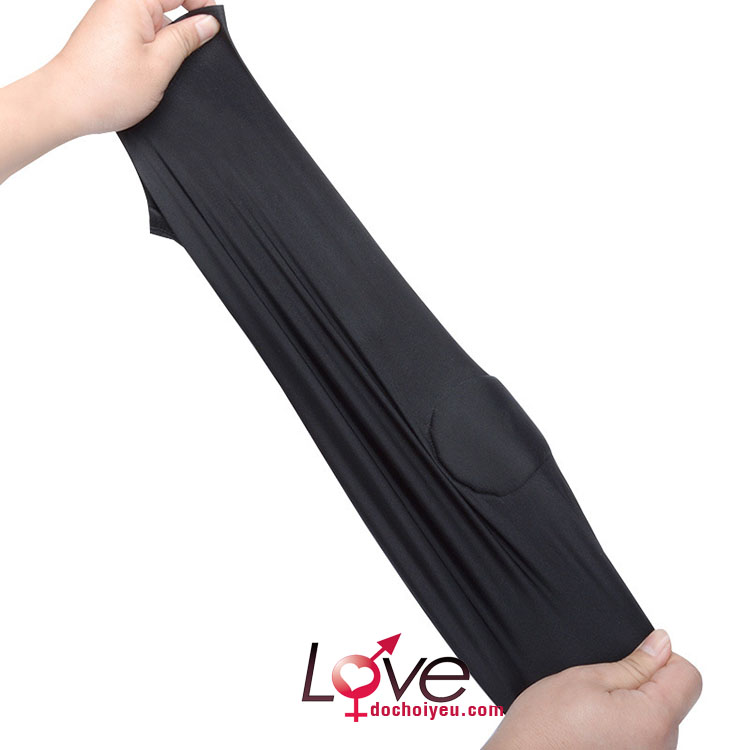 Mặt nạ vải trùm kín đầu đen cao cấp kích thích cực khoái nhanh