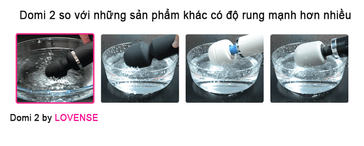 Chày rung Lovense Domi 2 điều khiển từ xa qua app