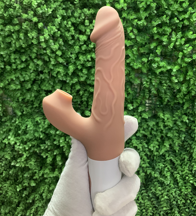 Dương vật giả rung thụt bú Penetrator Silicone cao cấp sạc USB