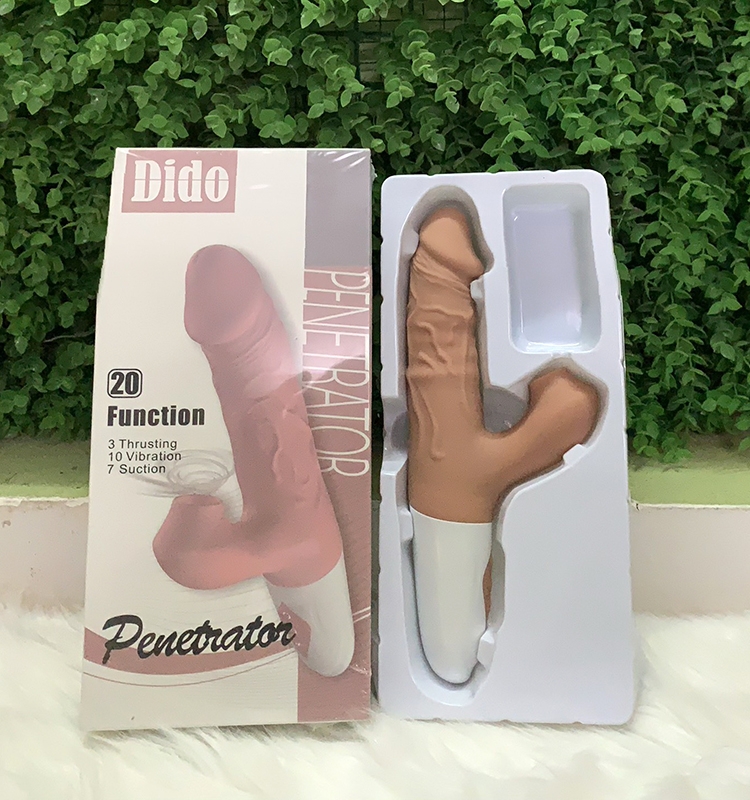Dương vật giả rung thụt bú Penetrator Silicone cao cấp sạc USB