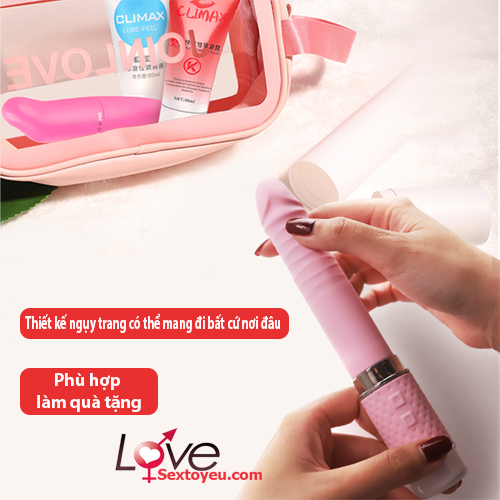 Dương Vật Mini Rung Thụt Bú Ngụy Trang Kín Đáo Kích Thích