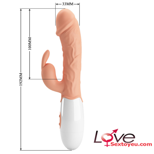 Dương vật giả Prettylove Easter Bunny 30 chế độ rung mạnh mẽ hấp dẫn