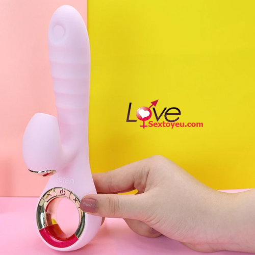 Dương vật giả Leten cao cấp rung liếm sưởi ấm siêu thực