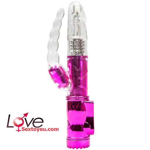 Máy rung xoay dương vật giả kích thích hậu môn lì xì cực mạnh