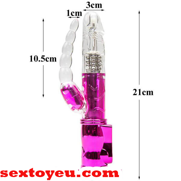 Máy rung xoay dương vật giả kích thích hậu môn lì xì cực mạnh