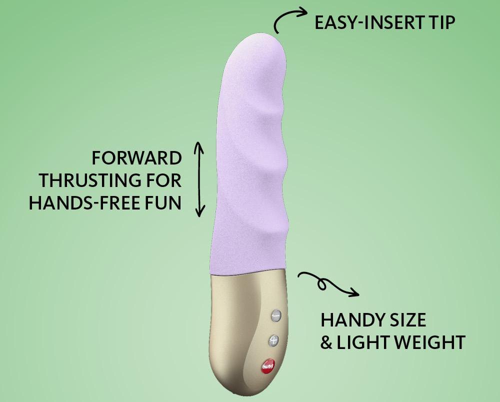 Dương vật mini rung thụt Fun PETITE Đức silicon y tế cao cấp