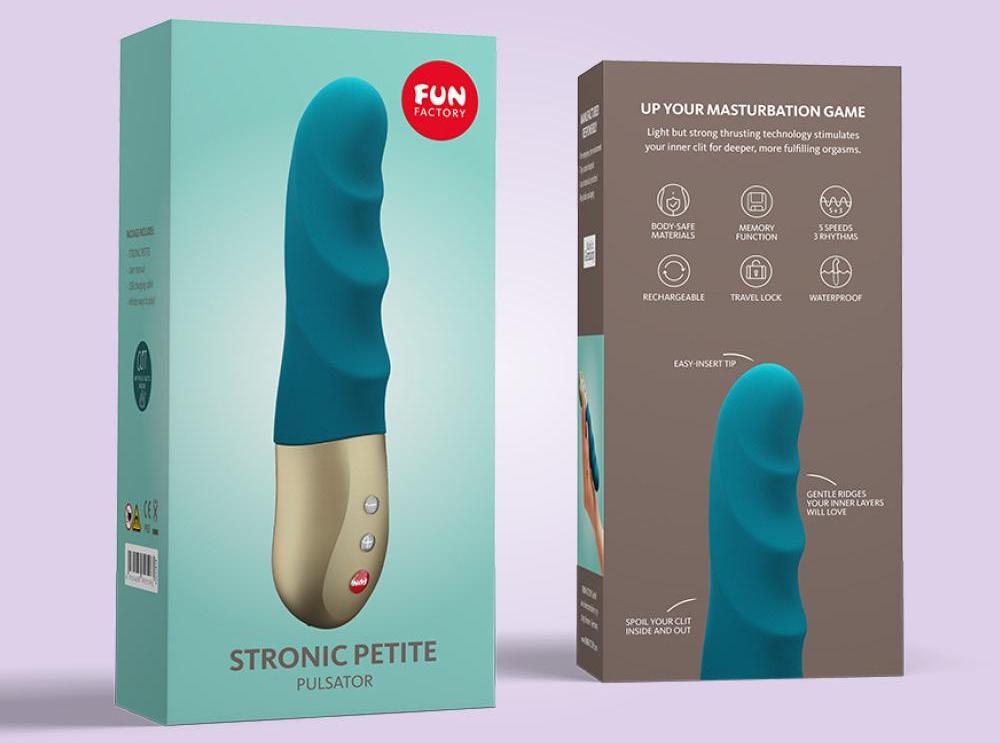 Dương vật mini rung thụt Fun PETITE Đức silicon y tế cao cấp