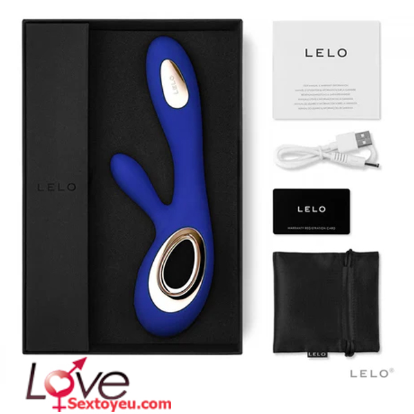 Dương vật giả Lelo Soraya Wave cao cấp Rung ngoáy mạnh mượt