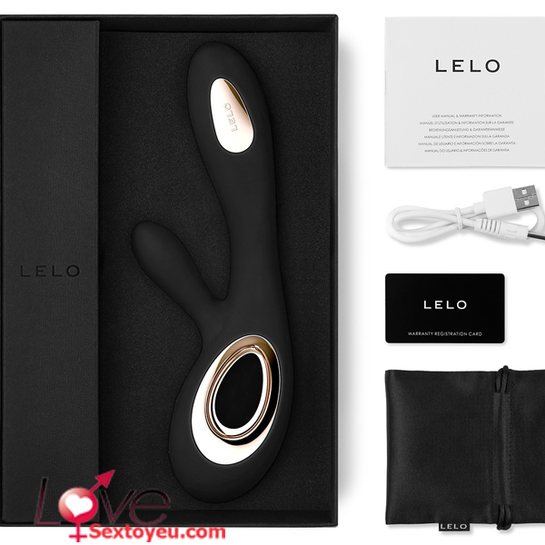 Dương vật giả Lelo Soraya Wave cao cấp Rung ngoáy mạnh mượt