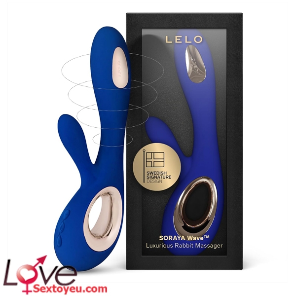 Dương Vật Giả Lelo Soraya Wave Rung 8 Chế Độ Silicon Cao Cấp