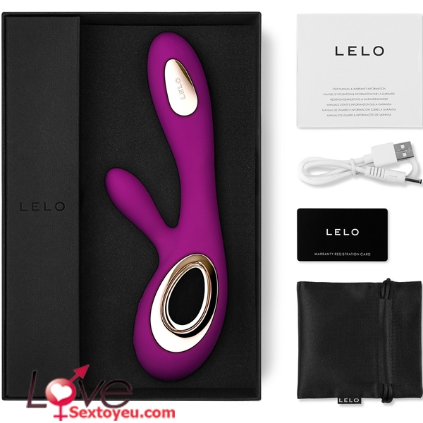 Dương Vật Giả Lelo Soraya Wave Rung 8 Chế Độ Silicon Cao Cấp