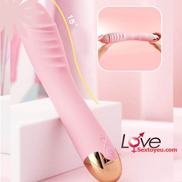 Dương vật Lilo rung ngoáy silicon 10 tần số chế độ sạc USB