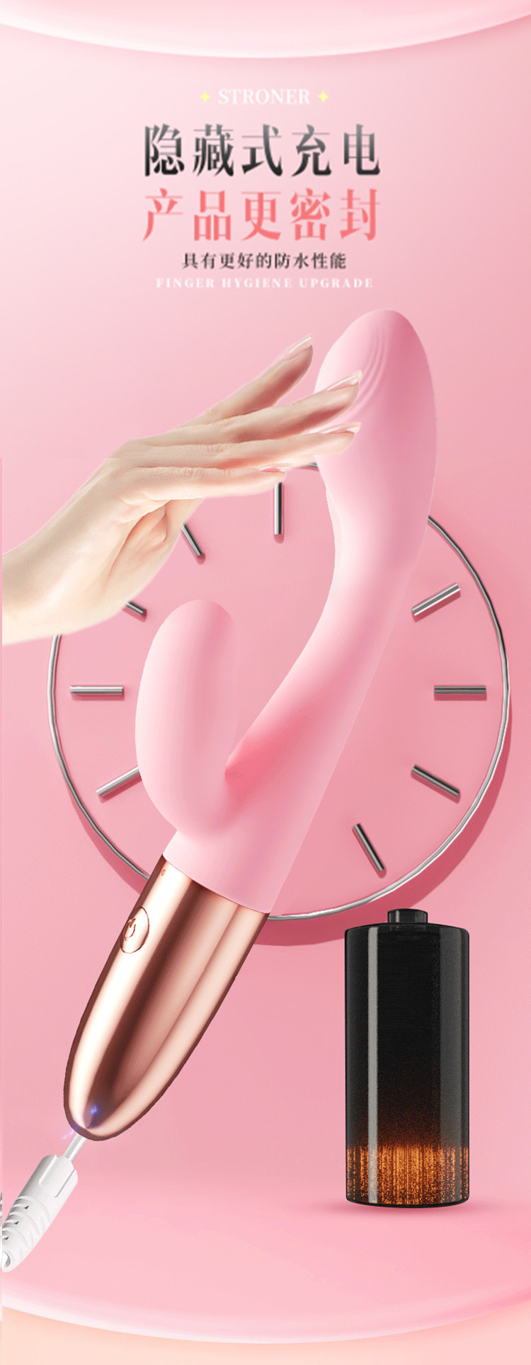 Máy rung điểm G mini nóng ấm kích thích nhanh thỏa mãn Máy rung điểm G mini nóng ấm kích thích nhanh thỏa mãn