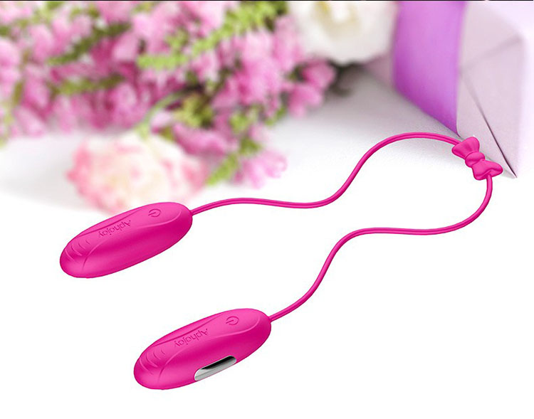 Trứng rung 2 đầu nối dây mềm độc lập 7 chế độ rung an toàn