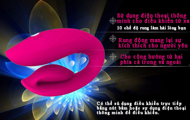 Máy rung kích thích cao cấp trải nghiệm tuyệt vời cho đôi bạn Máy rung kích thích cao cấp trải nghiệm tuyệt vời cho đôi bạn