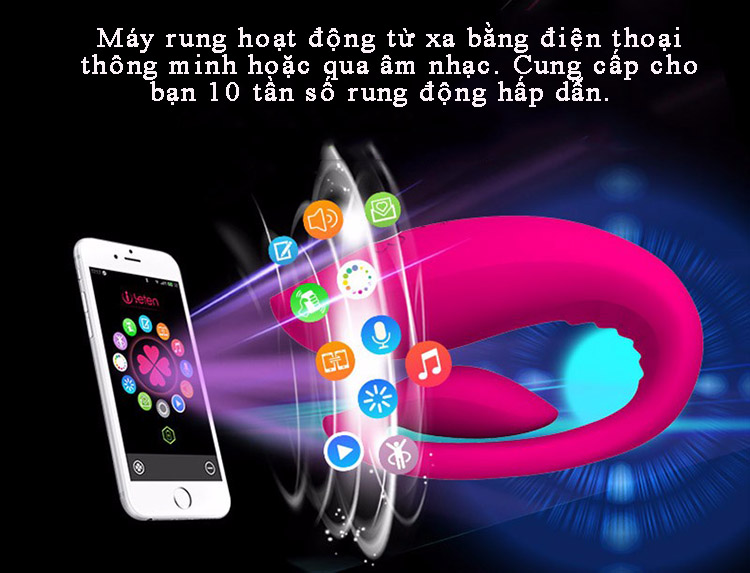 Máy rung kích thích cao cấp trải nghiệm tuyệt vời cho đôi bạn Máy rung kích thích cao cấp trải nghiệm tuyệt vời cho đôi bạn