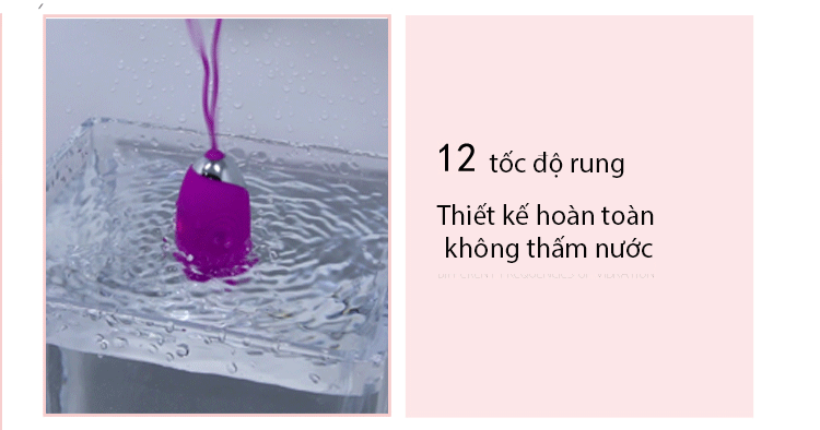 Trứng rung sạc pin điều khiển từ xa siêu mạnh kích thích cực