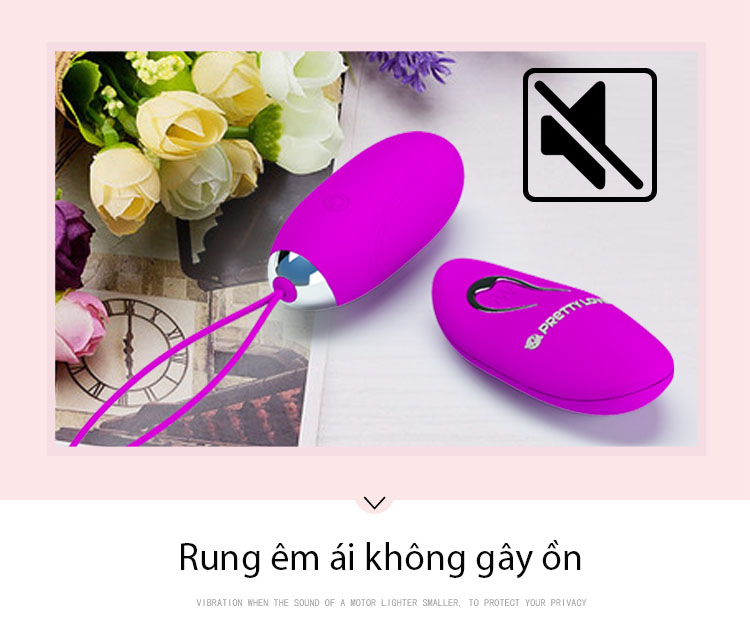 Trứng Rung Bluetooth Sạc Pin Rung Mạnh Siêu Phê Tăng Khoái Cảm