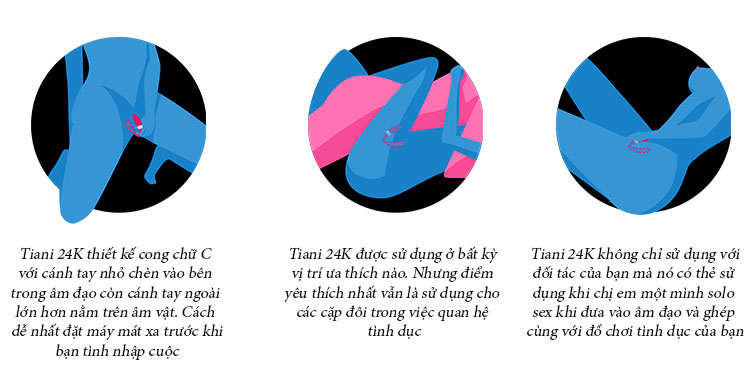 Lelo Tiani 24K mạ vàng đẳng cấp trải nghiệm phòng the đỉnh cao