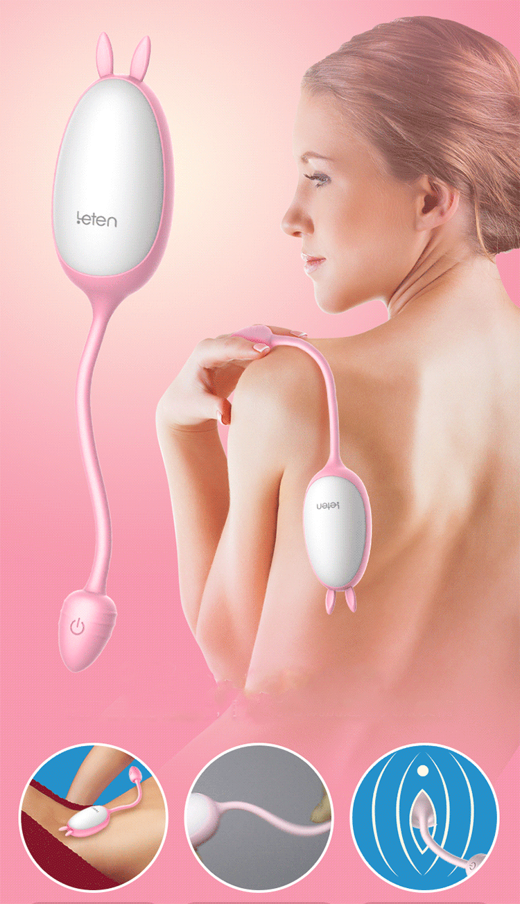Trứng rung tai thỏ Leten Cute 7 tần số tăng khoái cảm nữ