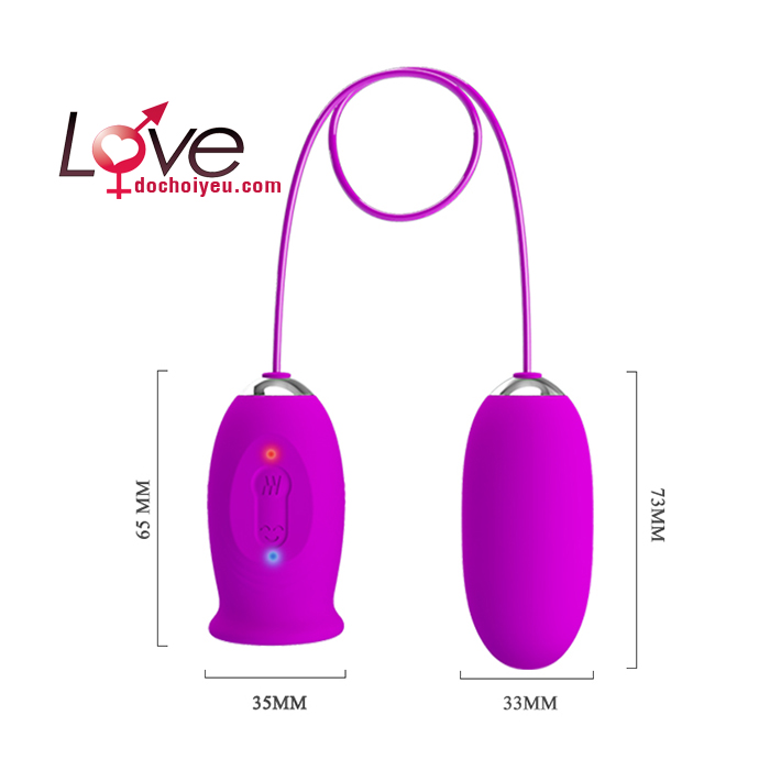 Trứng rung liếm 2 đầu PrettyLove Daisy silicon an toàn kích thích Trứng rung liếm 2 đầu PrettyLove Daisy silicon an toàn kích thích