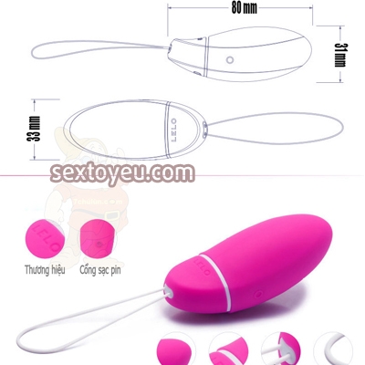 Trứng rung Lelo smart Bead massage điểm G phụ nữ cao cấp