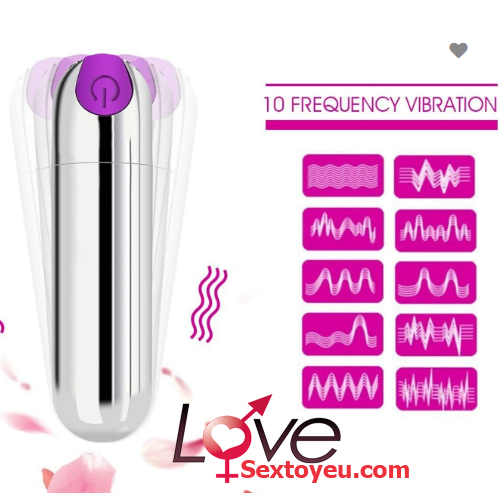 Trứng rung inox mini sạc pin siêu bền, tiện lợi cho bạn