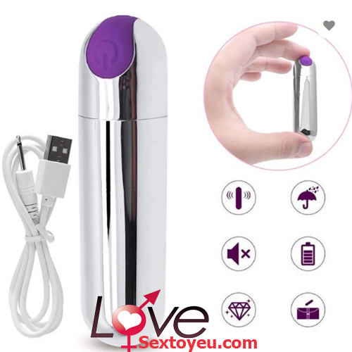 Trứng rung inox mini sạc pin siêu bền, tiện lợi cho bạn