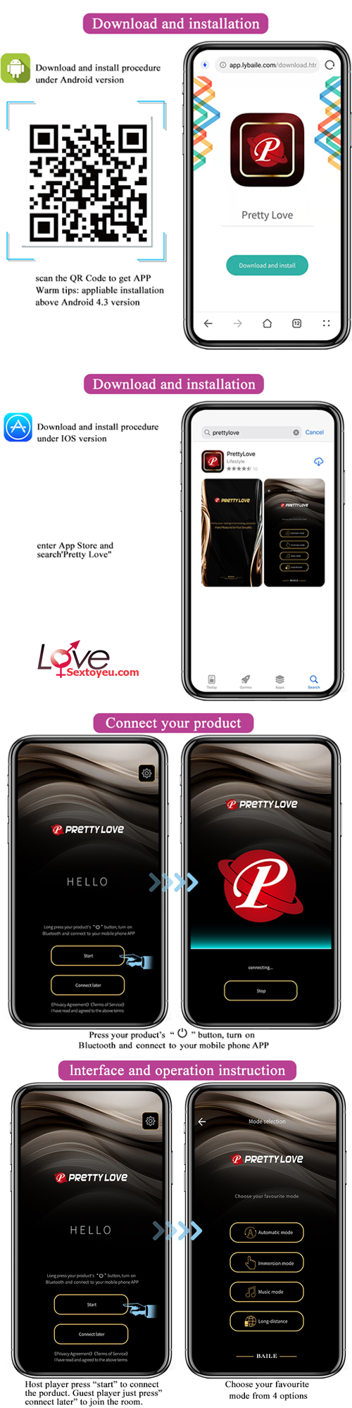 Trứng rung Prettlove Baird quần chip điều khiển app kích thích