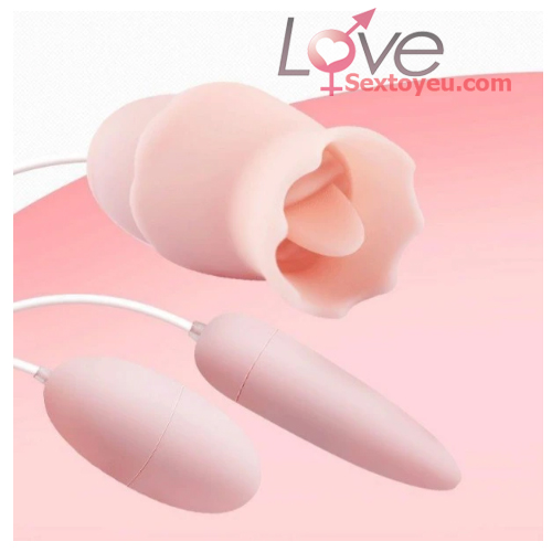 Trứng lưỡi rung 3 đầu Akali USB cực phê kích thích mạnh mẽ