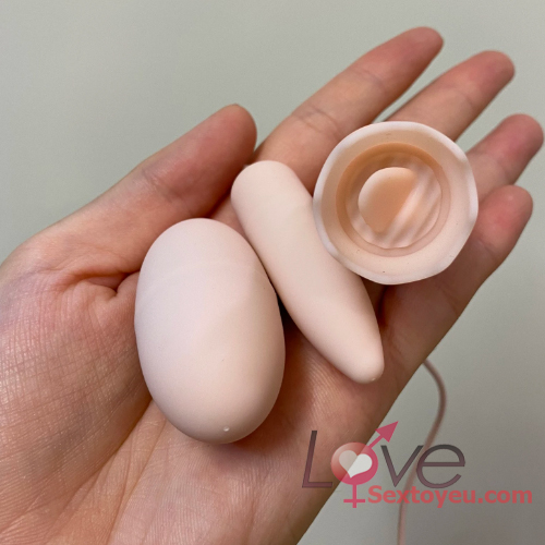 Trứng lưỡi rung 3 đầu Akali USB cực phê kích thích mạnh mẽ