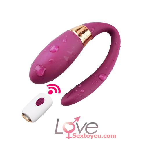 Máy massage điểm G chữ C điều khiển từ xa kích thích đỉnh cao