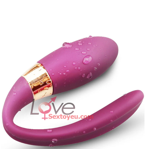 Máy massage điểm G chữ C điều khiển từ xa kích thích đỉnh cao