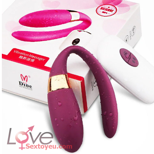 Máy massage điểm G chữ C điều khiển từ xa kích thích đỉnh cao