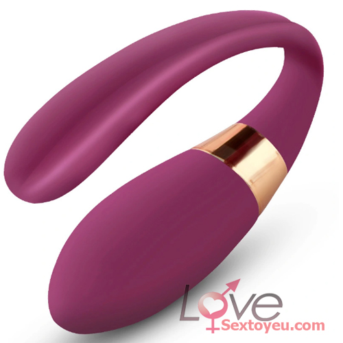 Máy massage điểm G chữ C điều khiển từ xa kích thích đỉnh cao