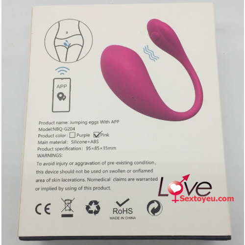 Trứng rung Lushy cao cấp điều khiển app chuẩn công nghệ