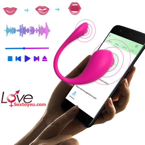 Trứng rung Lushy cao cấp điều khiển app chuẩn công nghệ
