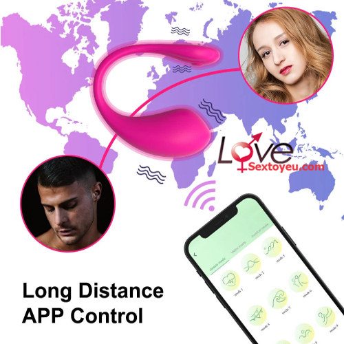 Trứng rung Lushy cao cấp điều khiển app chuẩn công nghệ