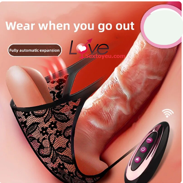 Dương vật rung thụt nhiệt điều khiển xa gắn quần chip siêu kích thích Dương vật rung thụt nhiệt điều khiển xa gắn quần chip siêu kích thích