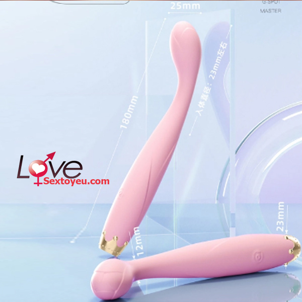 Máy rung mini siêu mềm mại kích thích điểm G cực mạnh